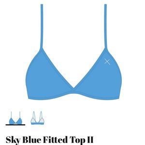 Boutine LA Sky Blue Fitted Top II